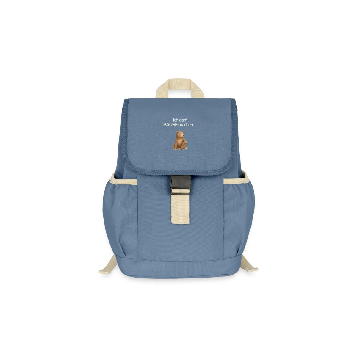 Kinderrucksack Bär „Ich darf Pause machen.“