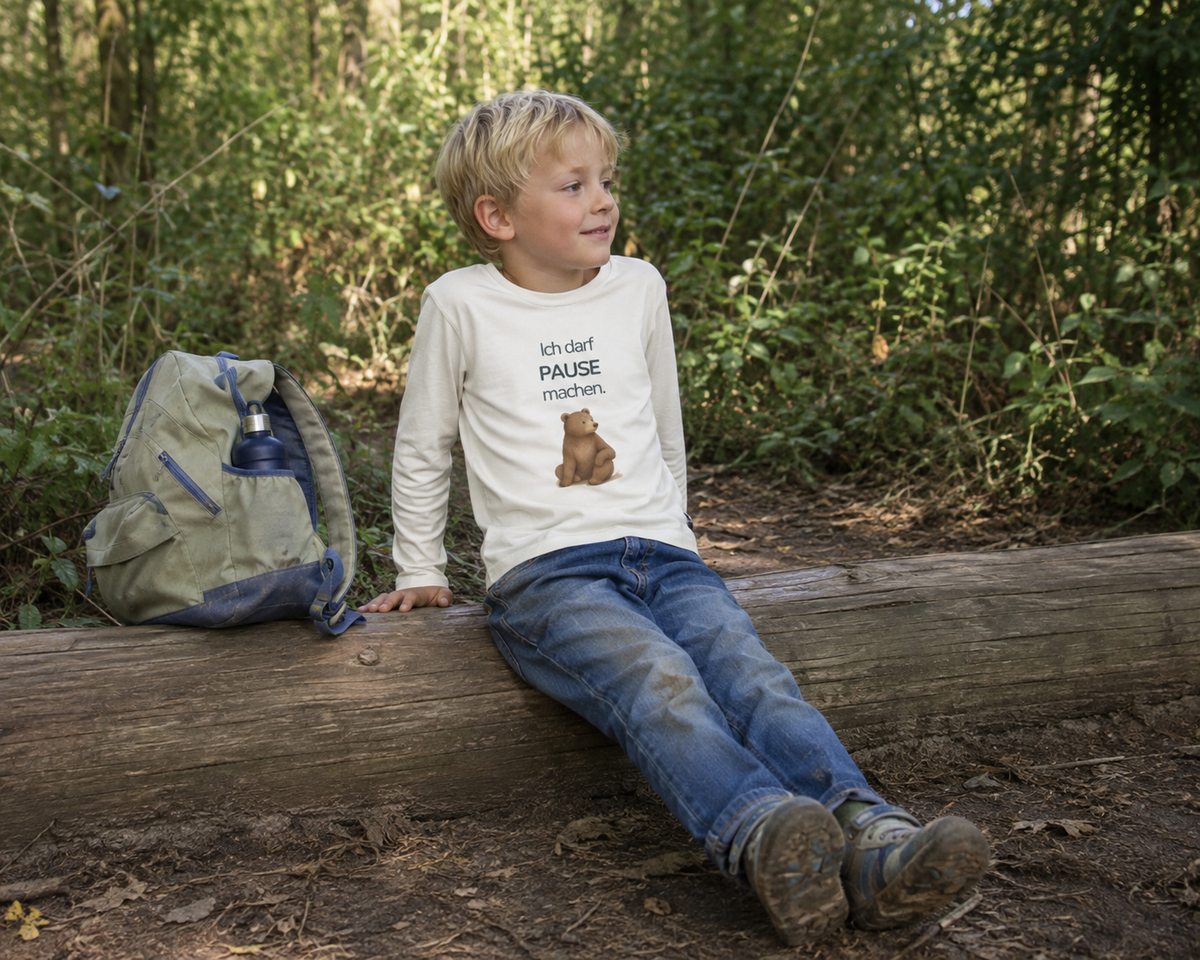 Kinder-Langarmshirts mit starken Botschaften