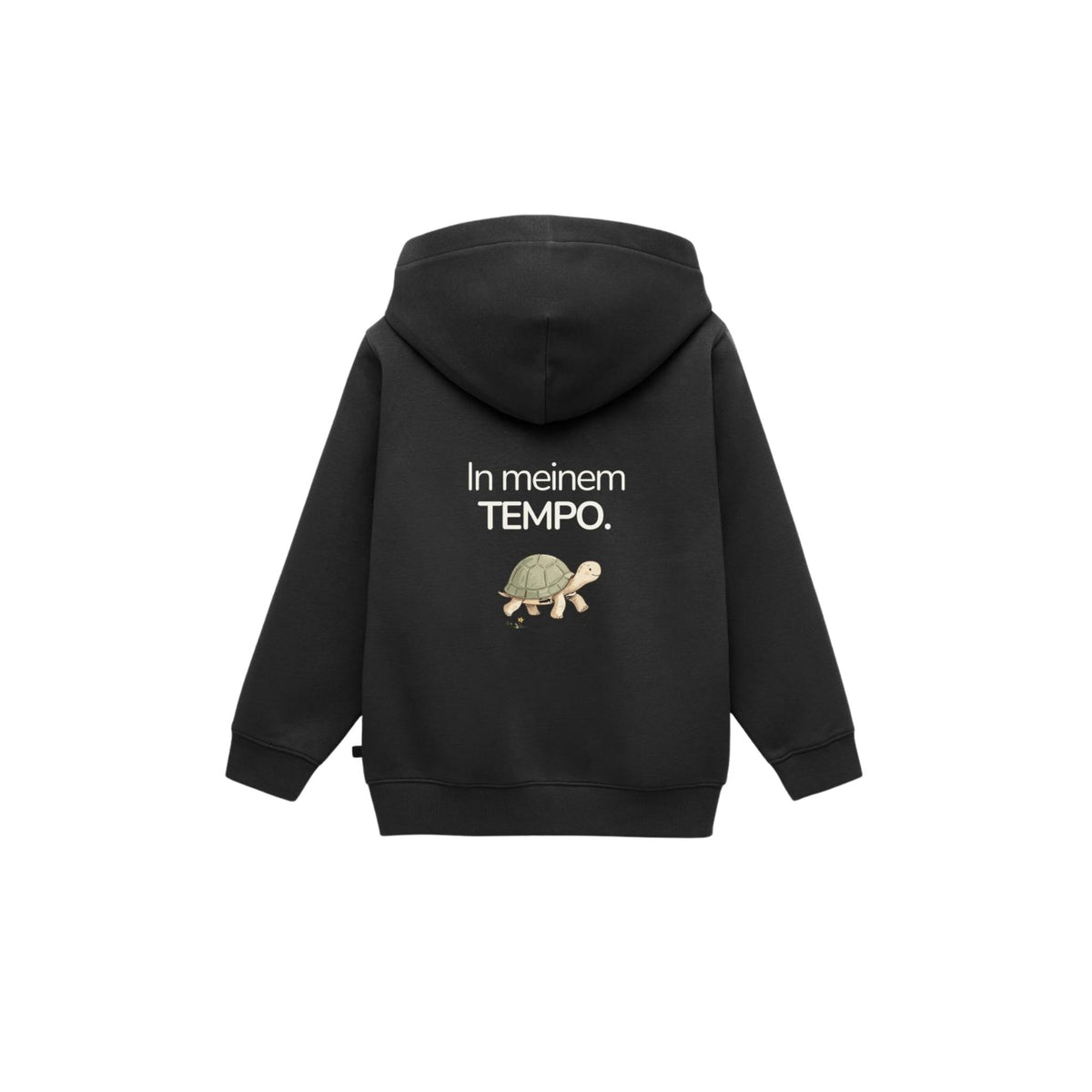 Premium Kinder Kapuzenjacke Schildkröte "In meinem Tempo"