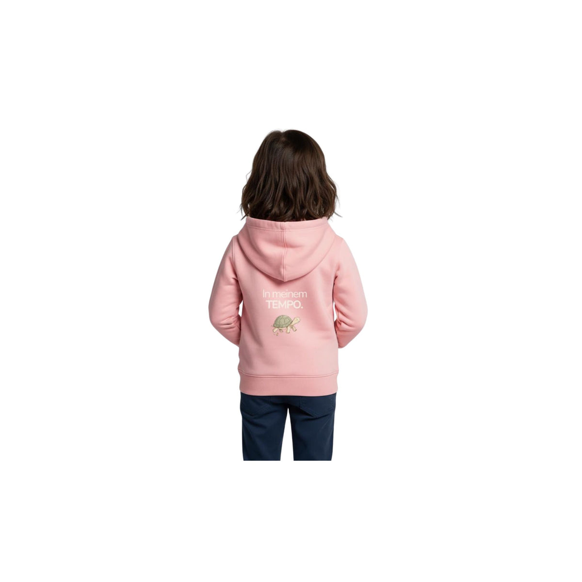 Premium Kinder Kapuzenjacke Schildkröte "In meinem Tempo"