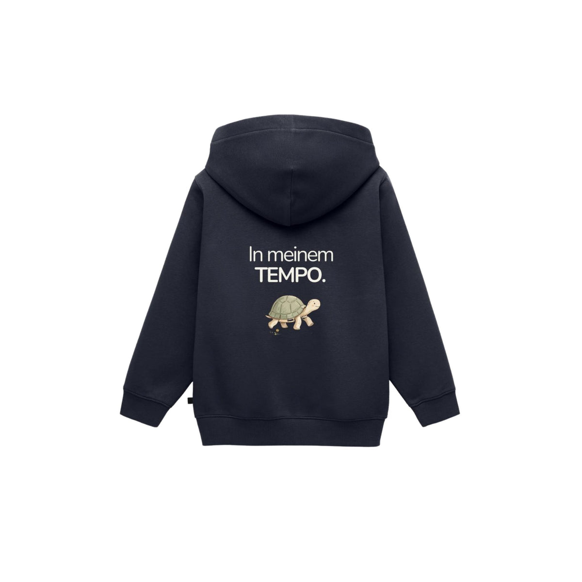Premium Kinder Kapuzenjacke Schildkröte "In meinem Tempo"